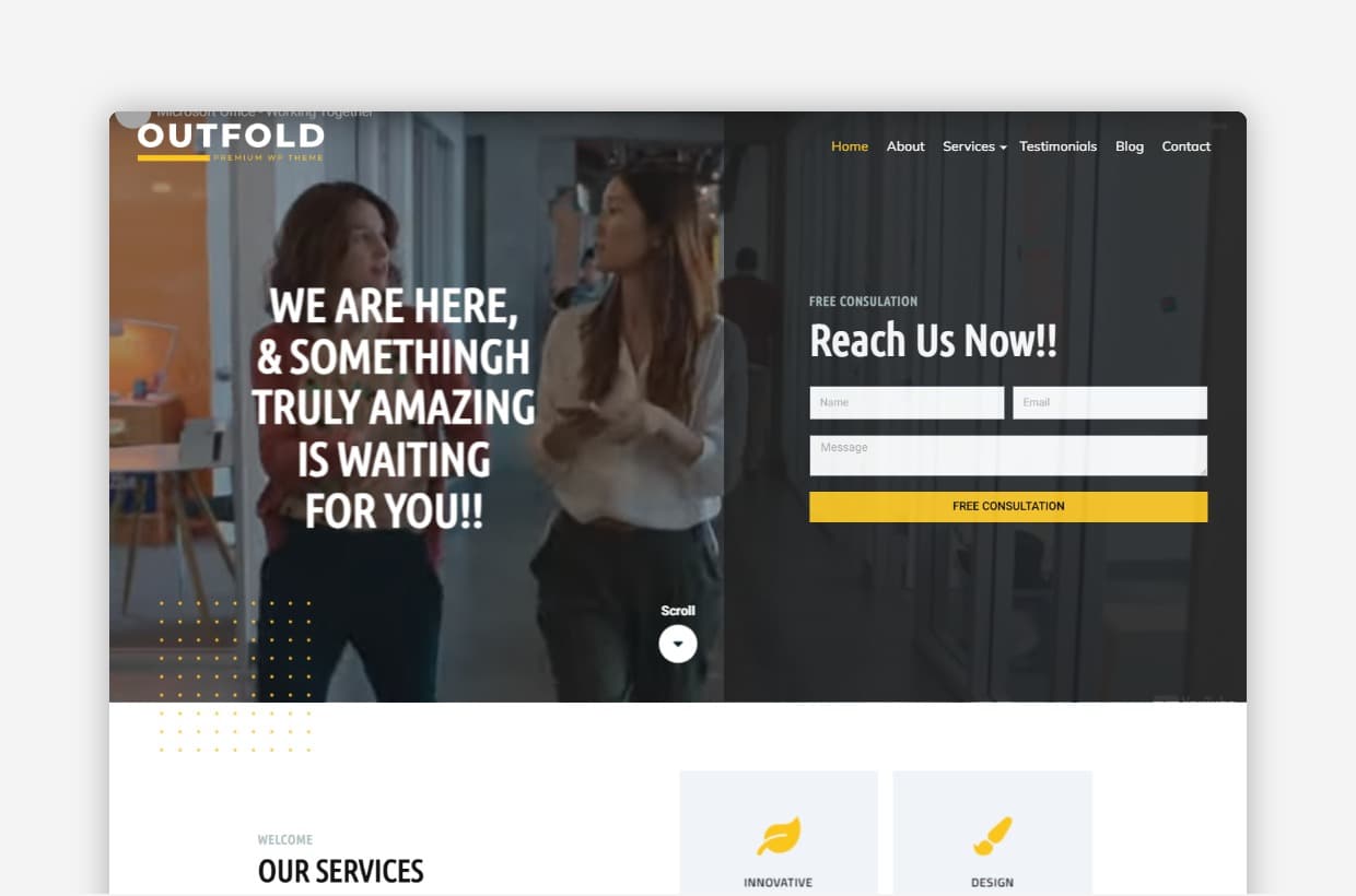 Outfold Multi-Purpose WordPress Theme