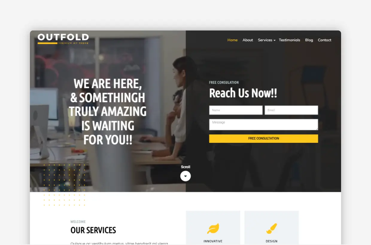 Outfold Multi-Purpose WordPress Theme