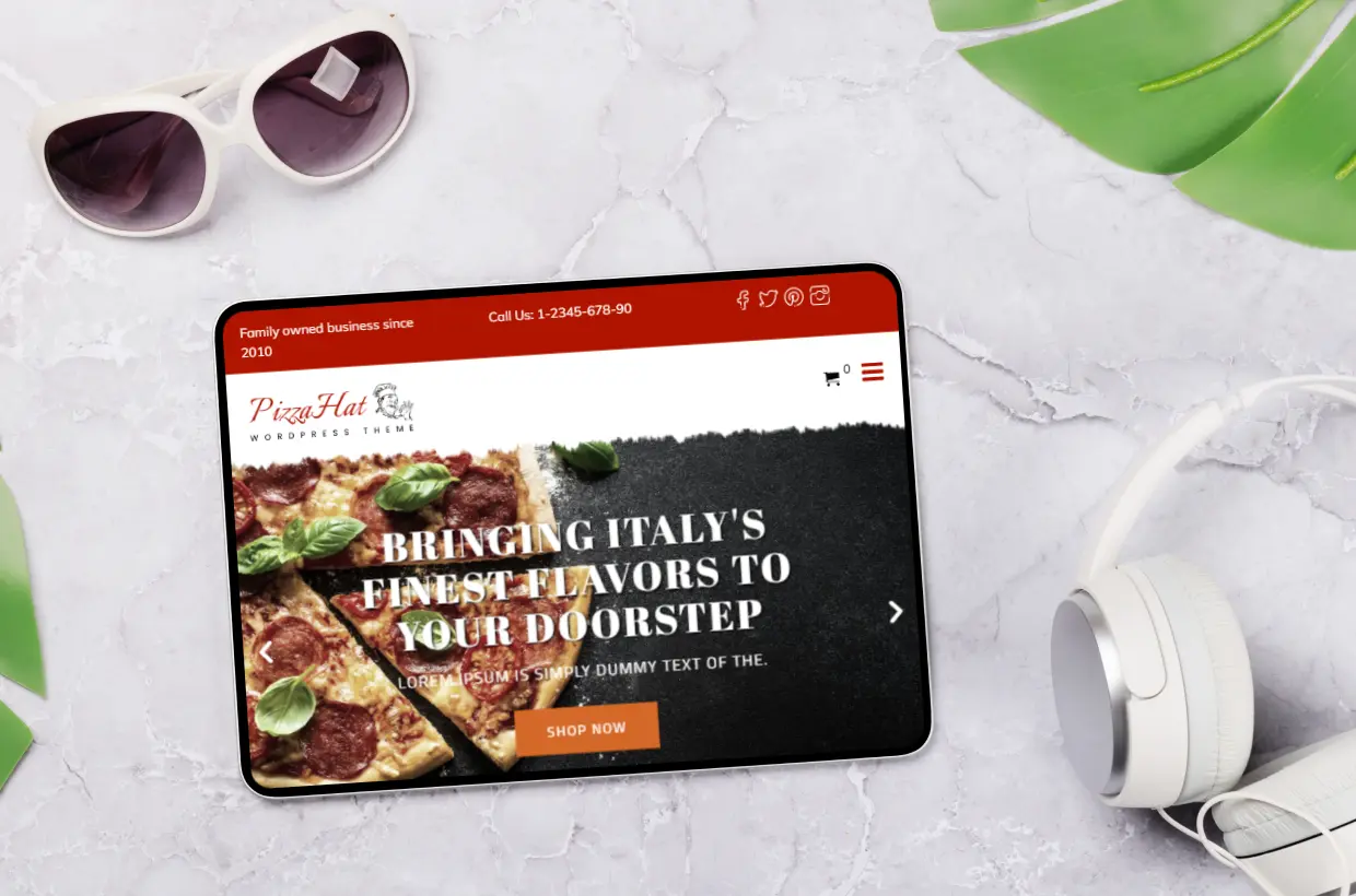 bakery WP Template