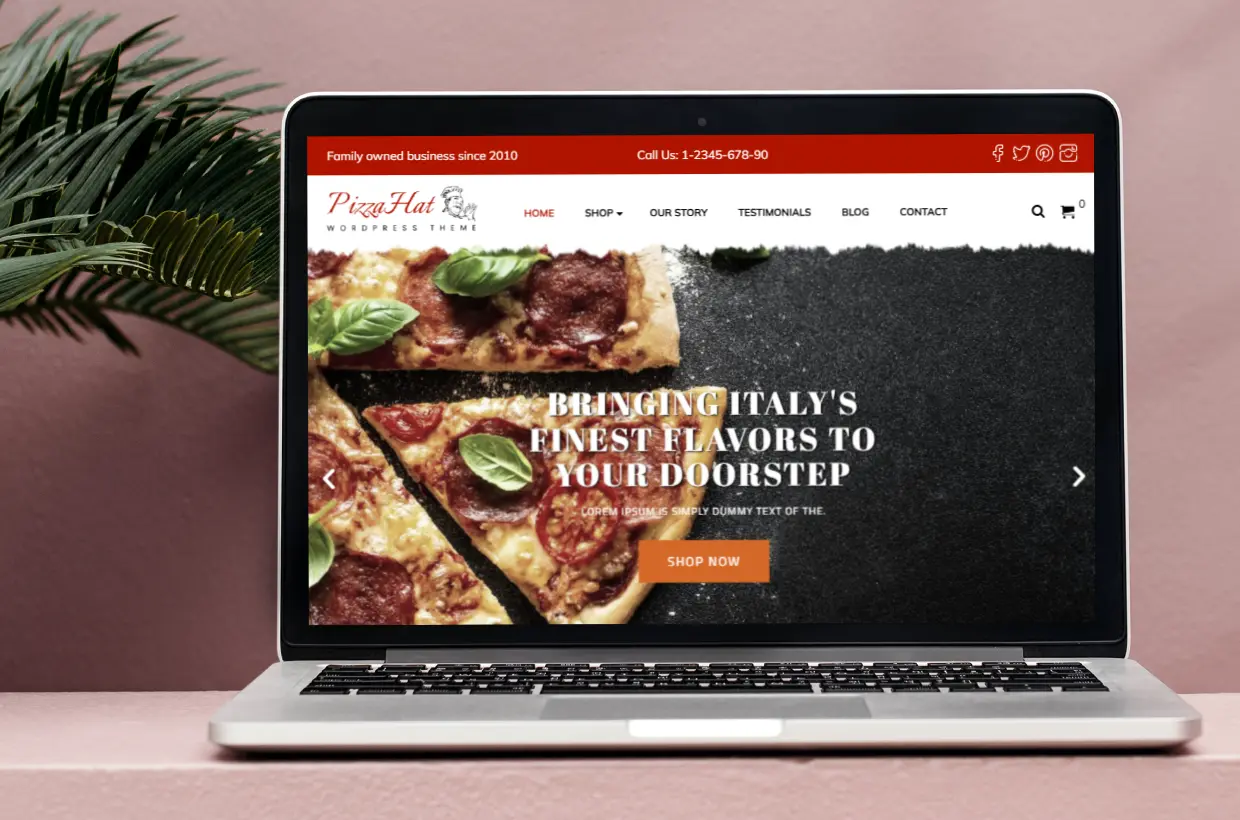 PizzaHat WP Theme