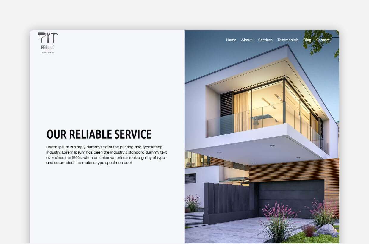 Construction Renovation WP Theme