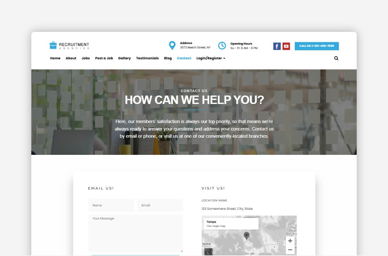 Marketer WordPress Template