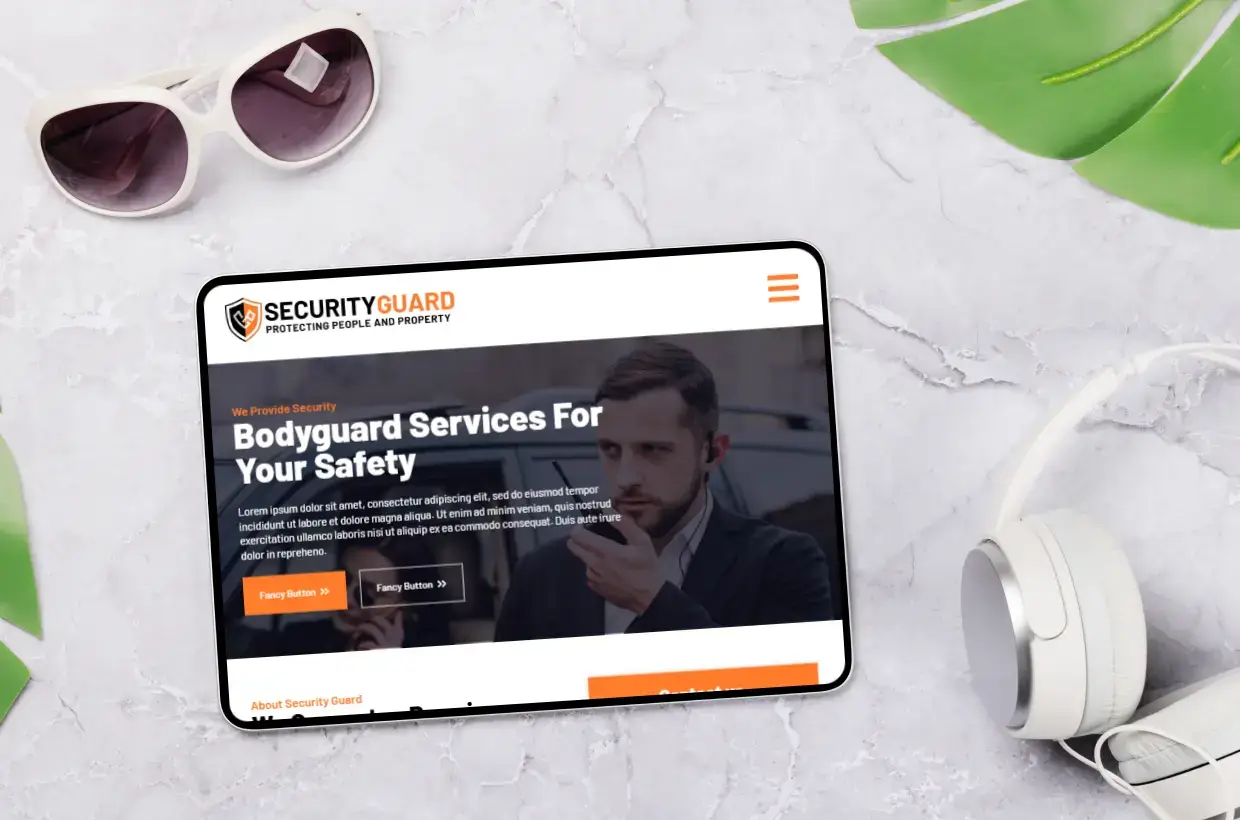 Security WP Template