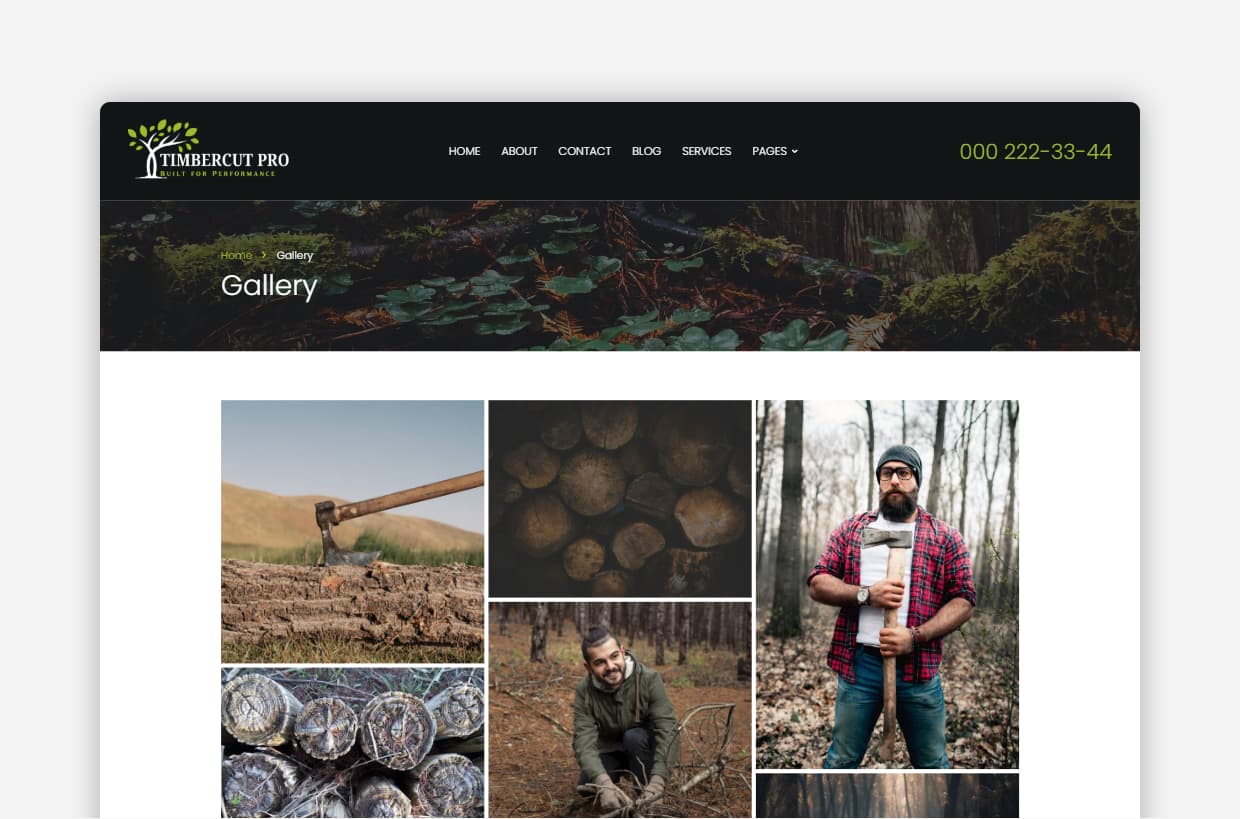 Tree Service WP Theme