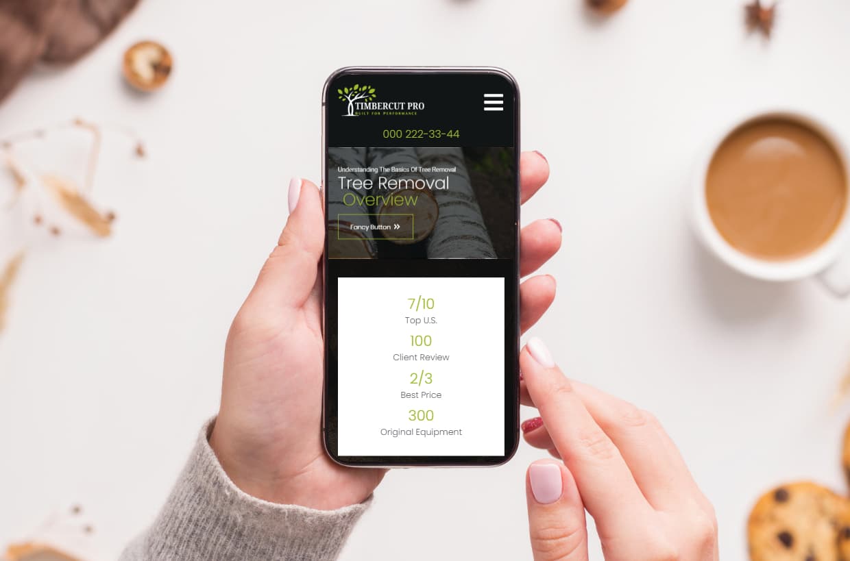 Tree Removal WordPress Template