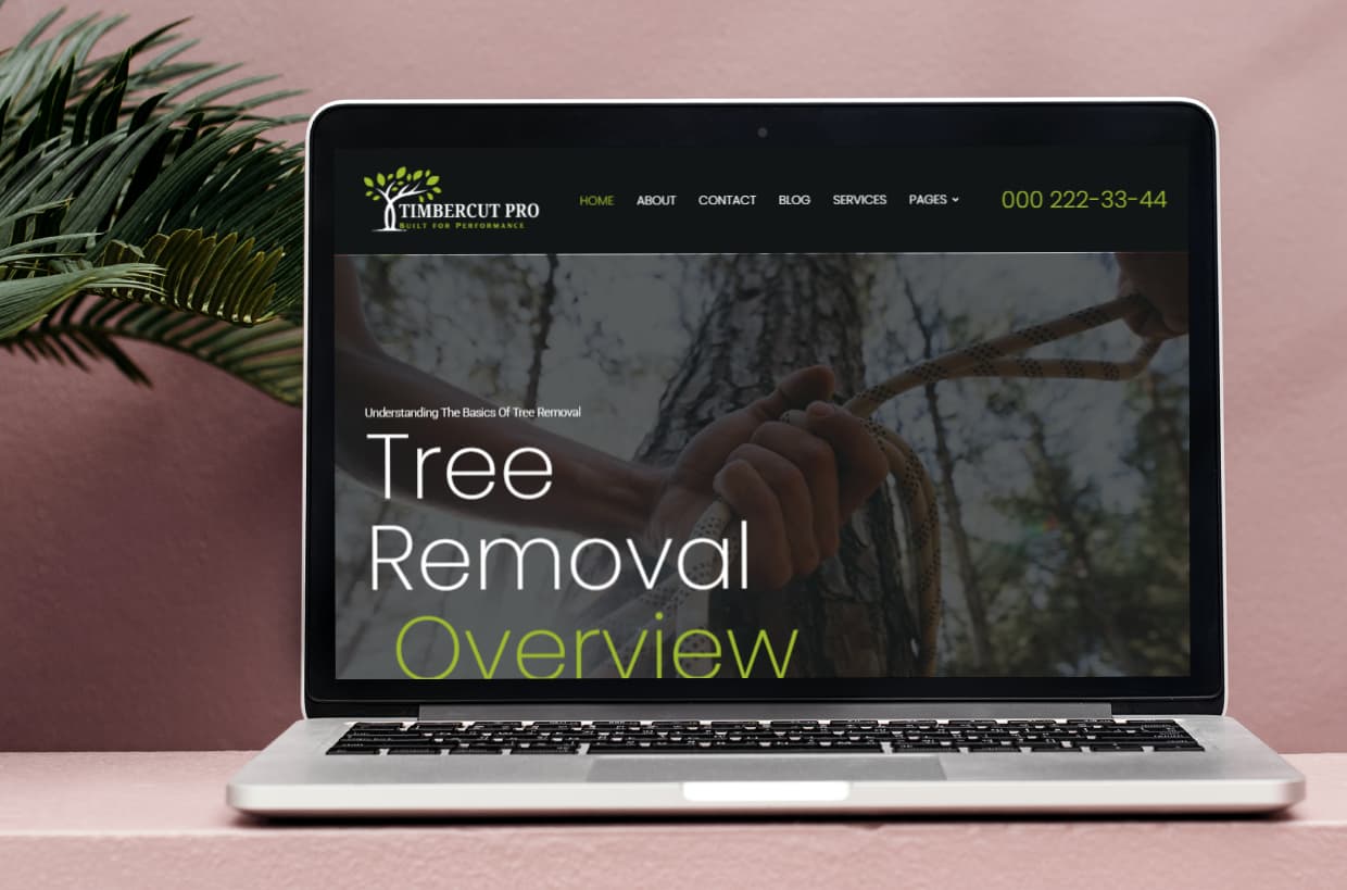 Tree Removal WordPress Theme