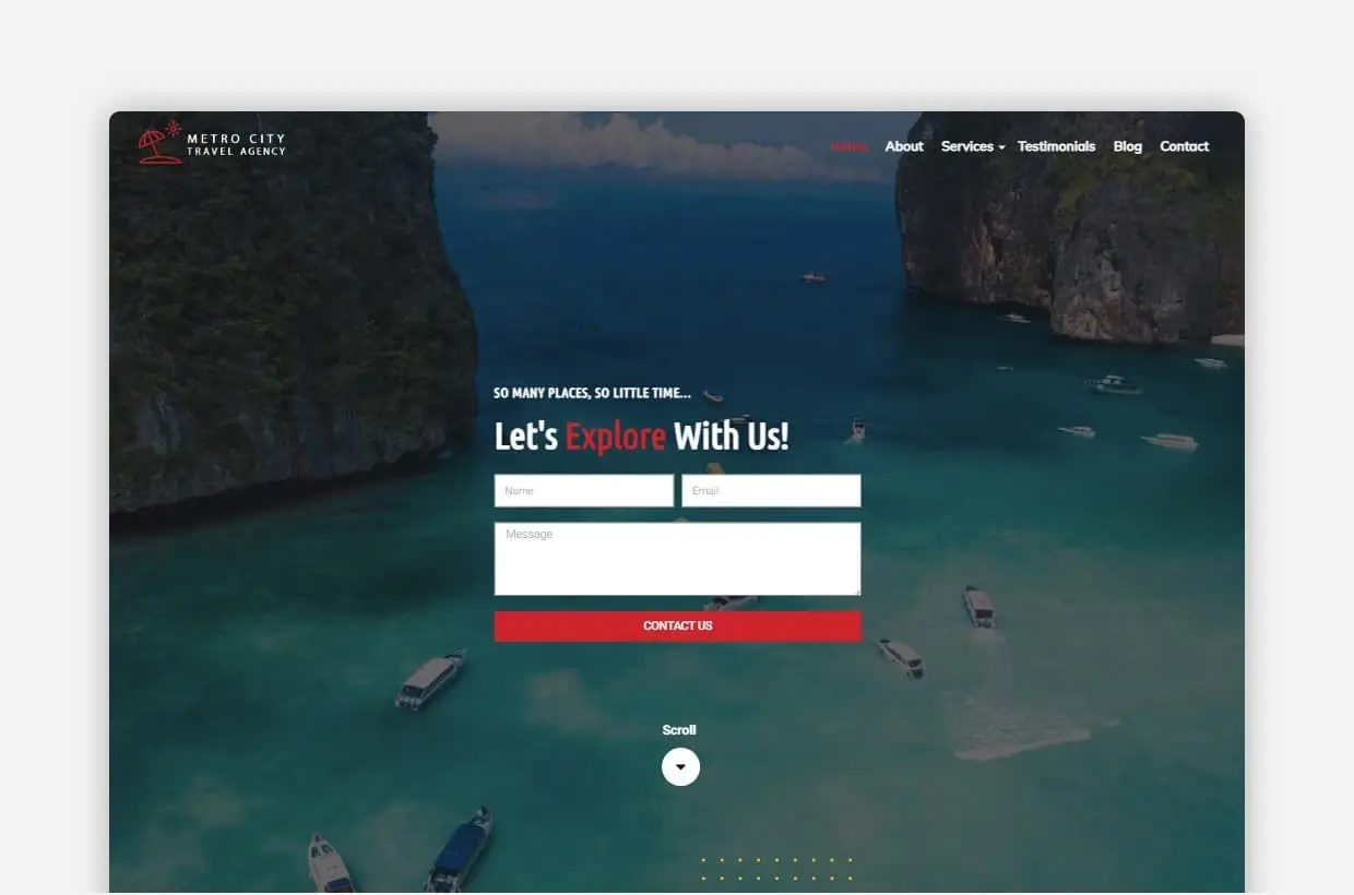 Best Travel Agency WordPress Theme