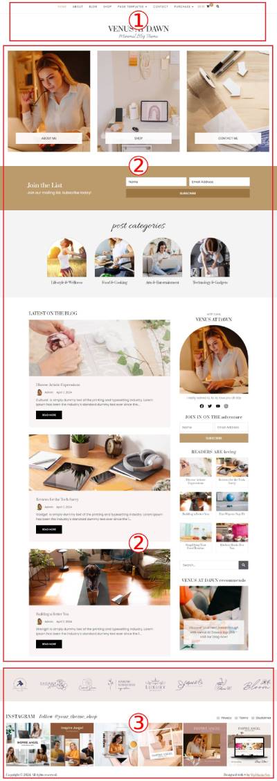 Venus WordPress Theme Documentation