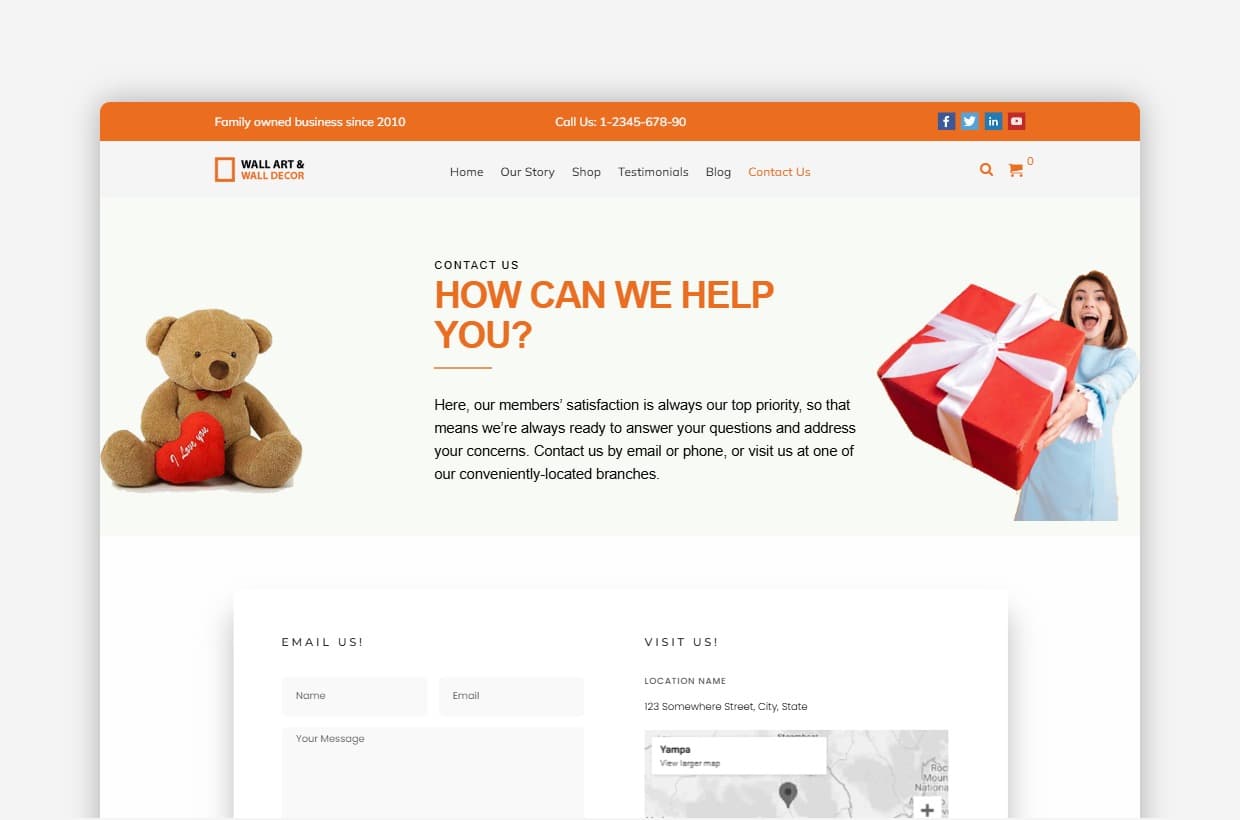 Artwork WordPress Theme