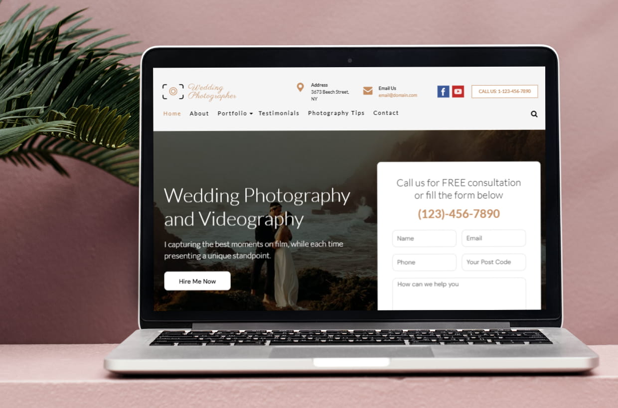 Premium Wedding Agency WP Theme