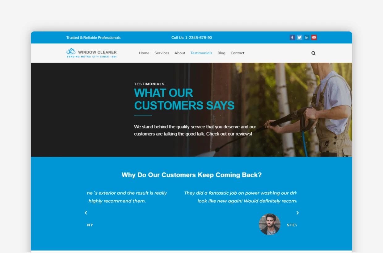 Floor Cleaning WP Theme