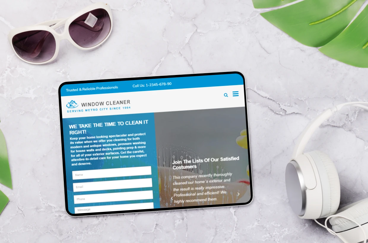 Window Cleaner WP Theme